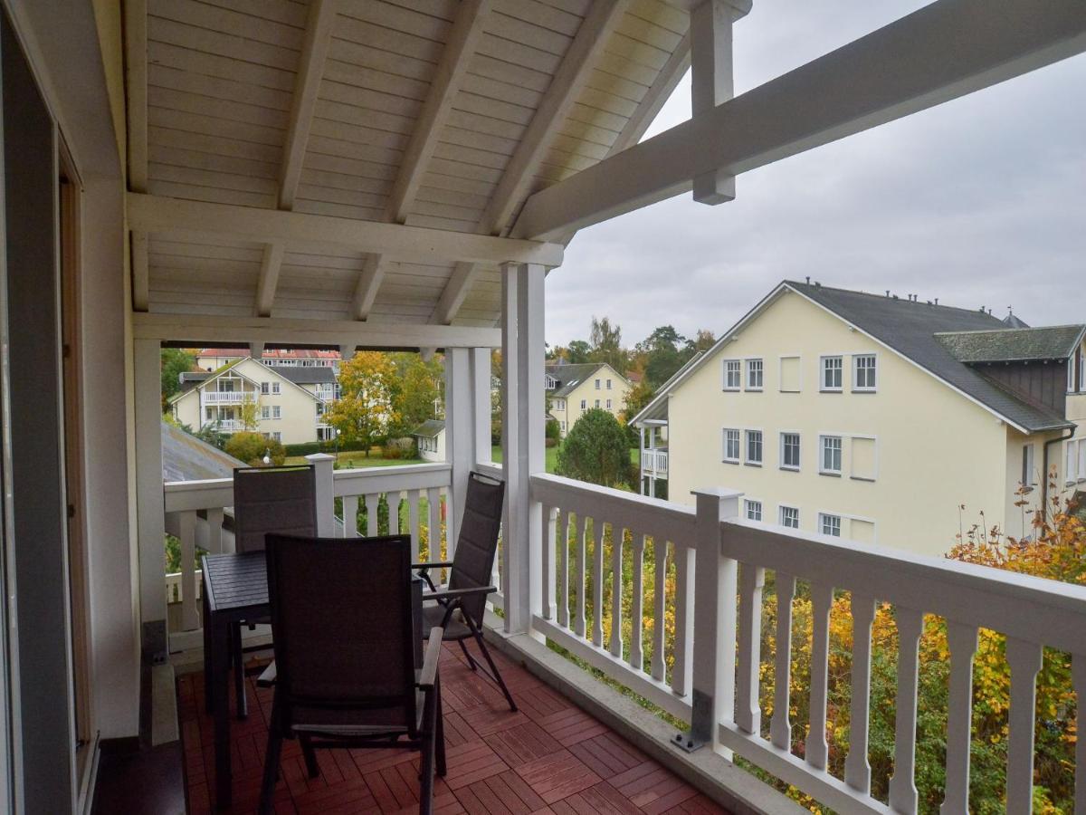 Duenenpark Binz - Komfortplus Ferienwohnung Mit 1 Schlafzimmer Und Balkon Im Dachgeschoss 112 Dış mekan fotoğraf